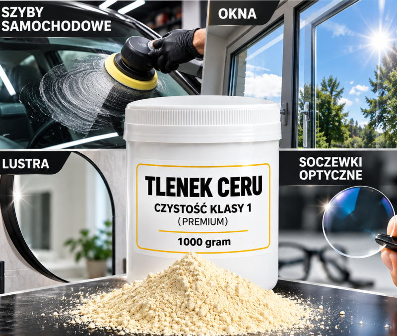 Kaiser Tlenek Ceru CE-1 - 100g Najwyższa Czystość Polerowanie Szyb
