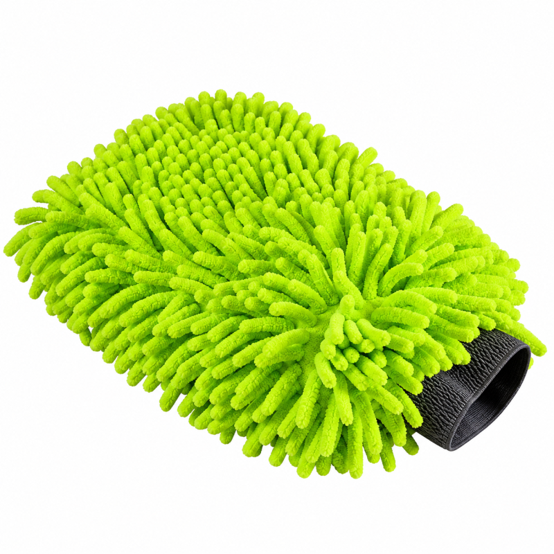 Kaiser Large Chenille Wash Mitt V3 – rękawica do mycia auta, zielona