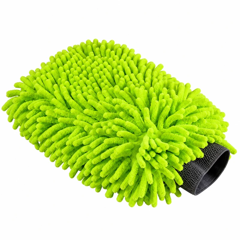 Kaiser Large Chenille Wash Mitt V3 – rękawica do mycia auta, zielona