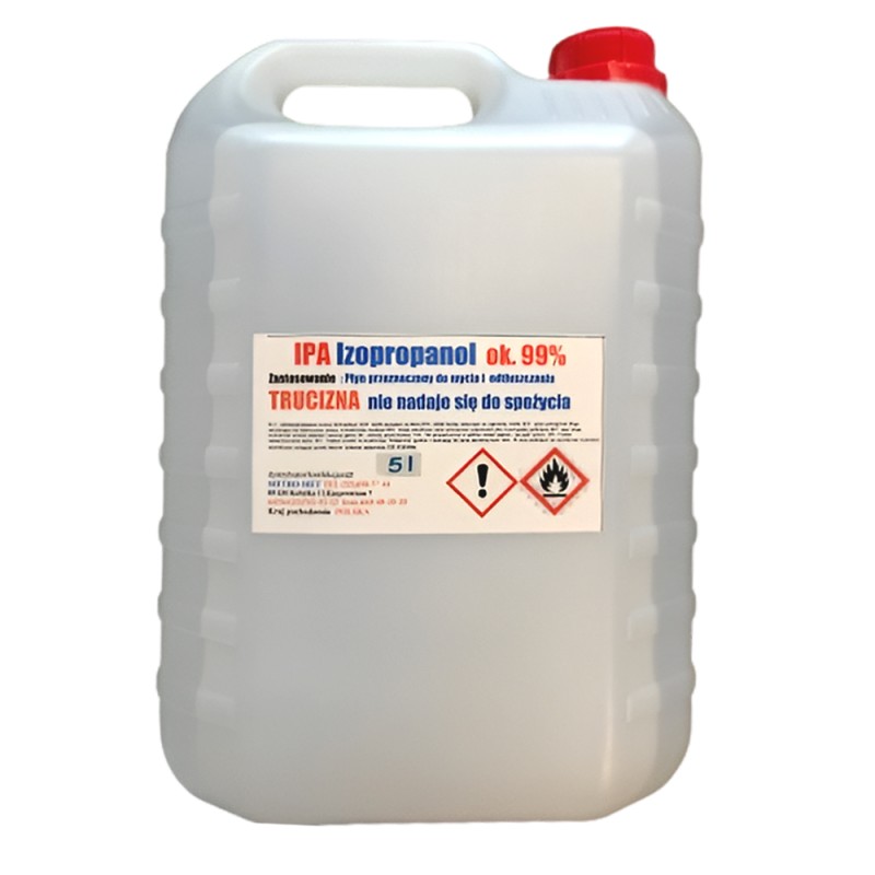 Kaiser Alkohol Izopropylowy IPA 99% 5l – odtłuszczanie lakieru i szyb