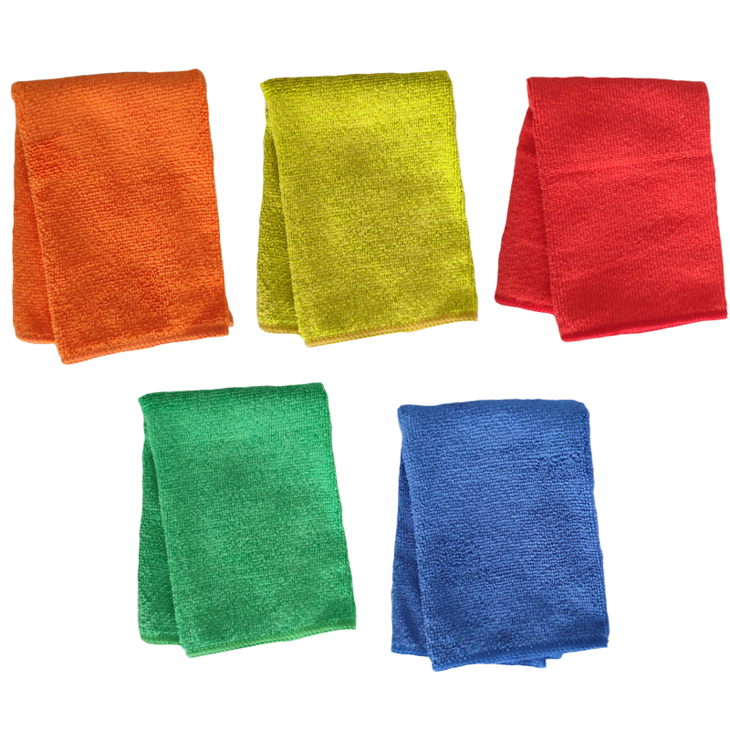 KAISER Mikrofibra 33x33 cm 240 g – zestaw 10 szt. do lakieru, szyb, plastików