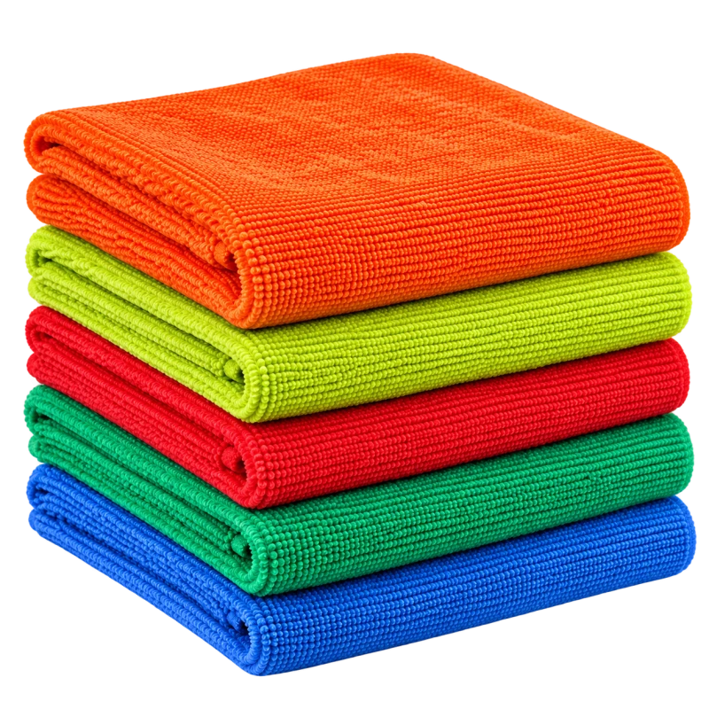 KAISER Mikrofibra 33x33 cm 240 g – zestaw 5 szt. do lakieru, szyb, plastików