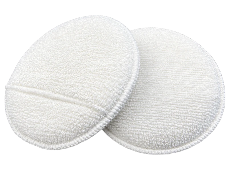 Kaiser White Bear Aplikator z mikrofibry z kieszonką na palce 12,5 cm