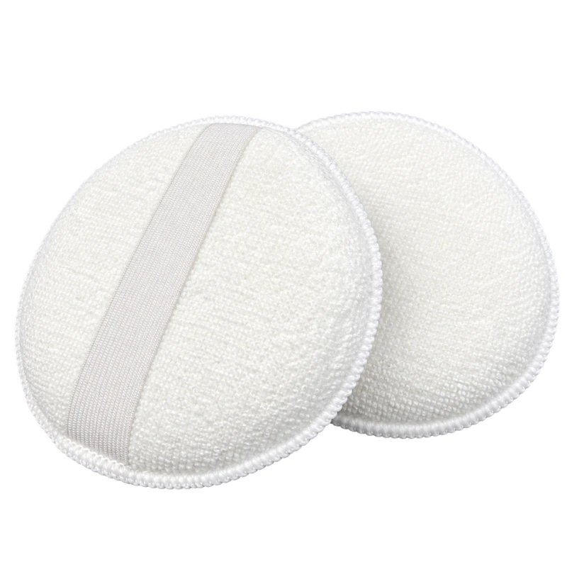 Kaiser Aplikator White Bear biały z gumką, mikrofibra 12,5 cm