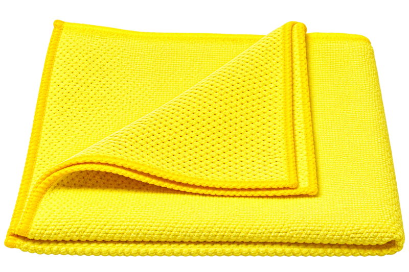Kaiser Rice Yellow mikrofibra do szyb, szkła i luster 40x40 cm 320 gsm