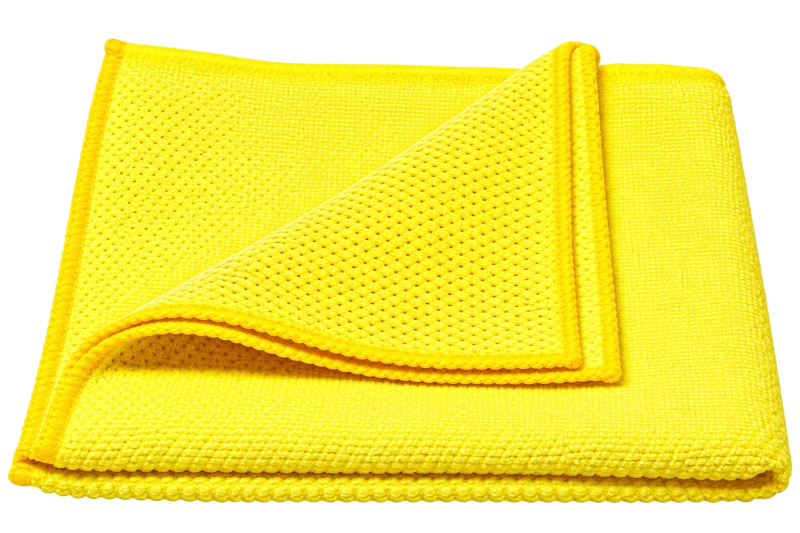 Kaiser Rice Yellow mikrofibra do szyb, szkła i luster 40x40 cm 320 gsm
