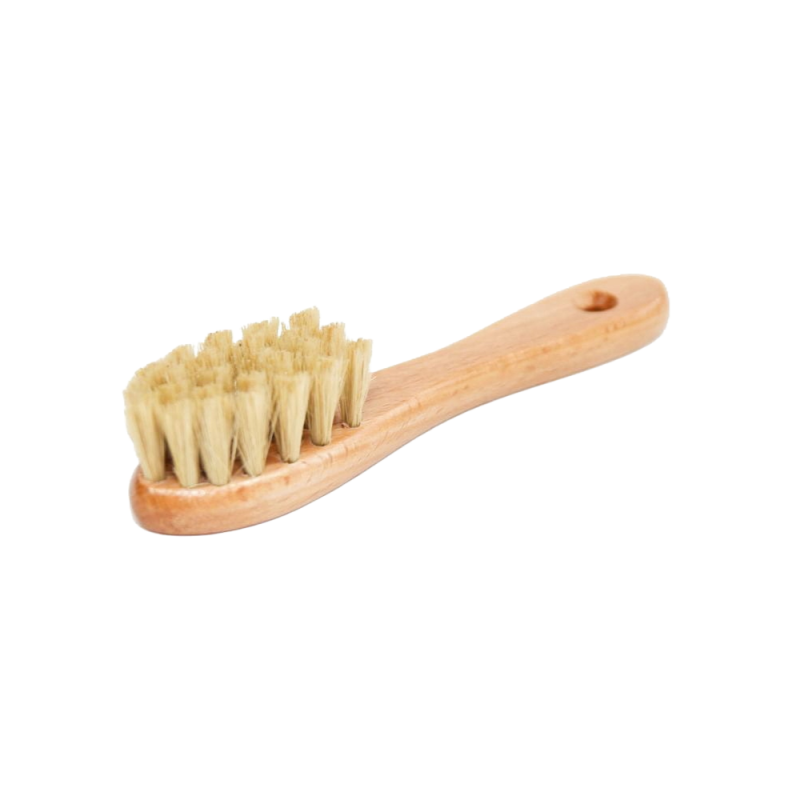 Kaiser szczoteczka z rączką do skóry, naturalne włosie, 12 cm