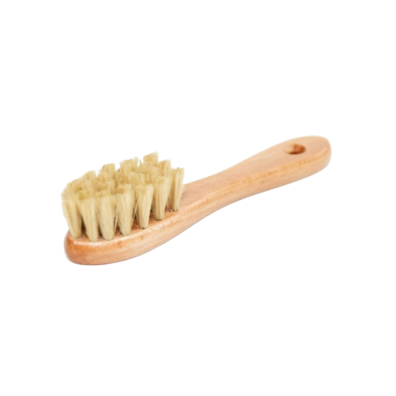 Kaiser szczoteczka z rączką do skóry, naturalne włosie, 12 cm