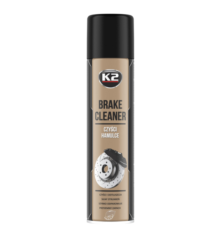 K2 Brake Cleaner 600 ml – zmywacz do hamulców, odtłuszczacz