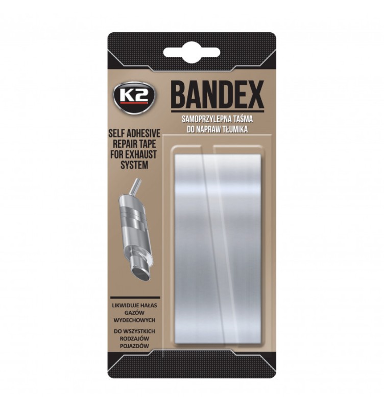 K2 Bandex bandaż taśma do naprawy tłumika i wydechu 1 m