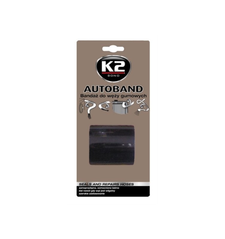 K2 Autoband bandaż do węży gumowych taśma naprawcza 5 cm x 3 m