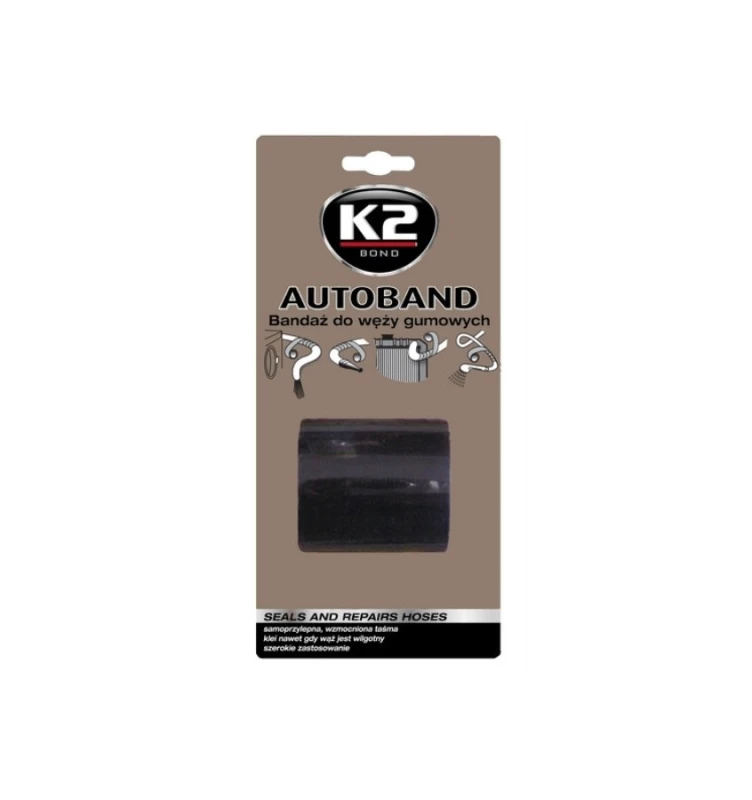 K2 Autoband bandaż do węży gumowych taśma naprawcza 5 cm x 3 m