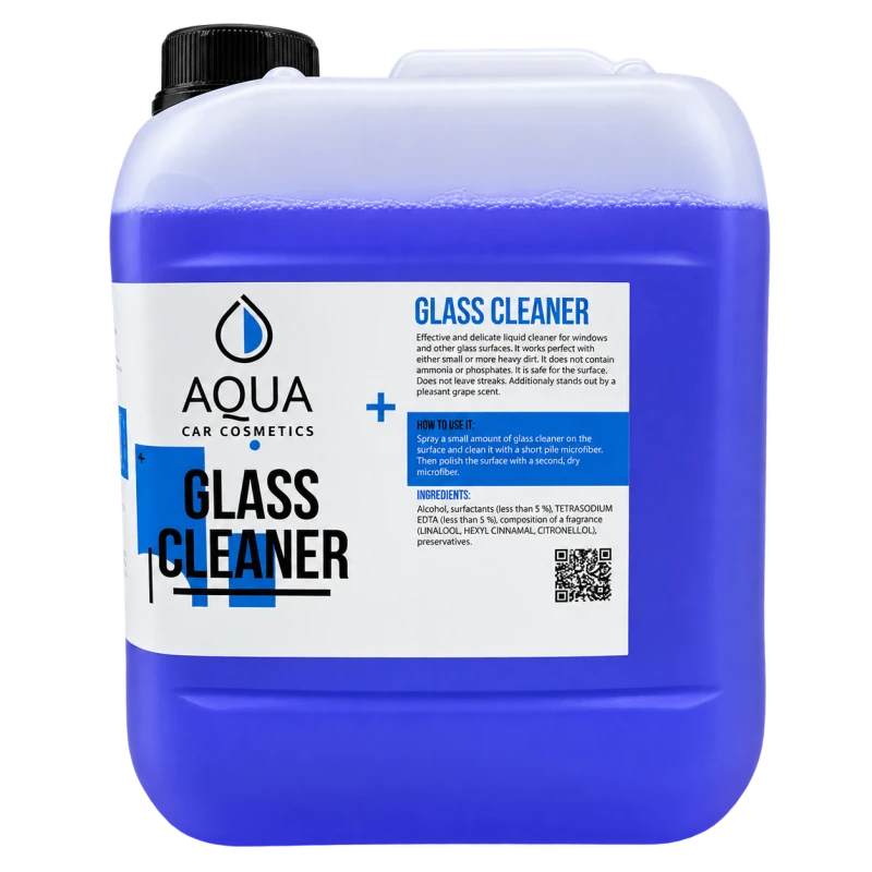 AQUA Glass Cleaner 5L – płyn do mycia szyb samochodowych bez smug