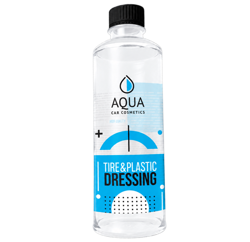 AQUA Tire & Plastic Dressing 1L – dressing do opon i plastików zewnętrznych