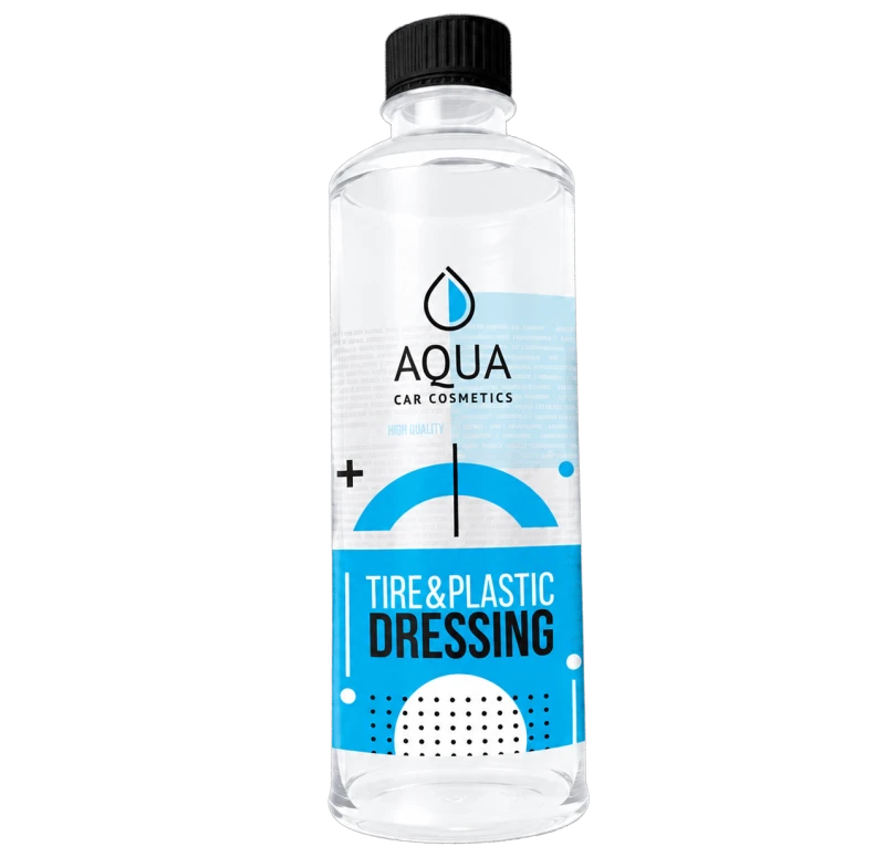 AQUA Tire & Plastic Dressing 1L – dressing do opon i plastików zewnętrznych