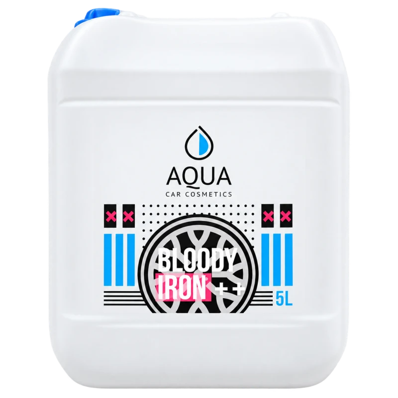 AQUA Bloody Iron 5000ml – deironizer do felg i lakieru, krwawa felga
