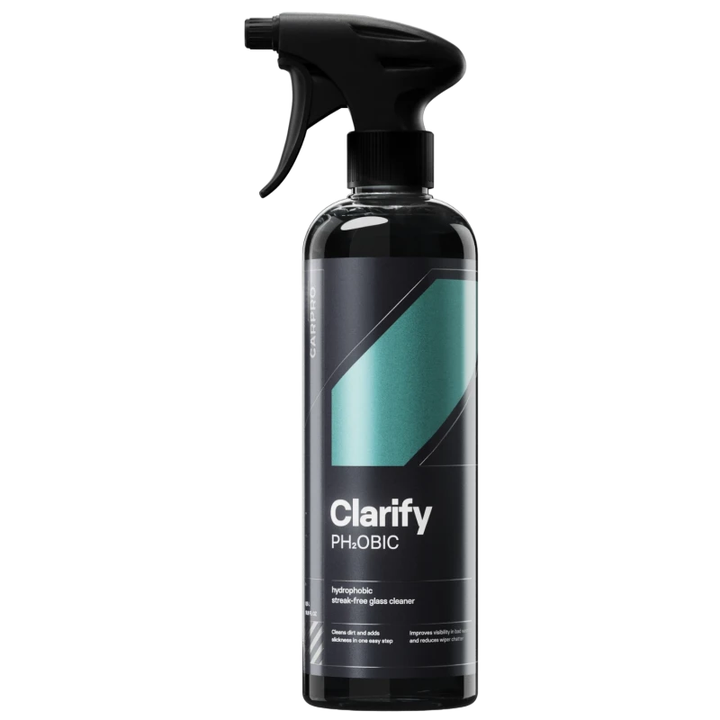 CarPro Clarify Phobic 500ml – płyn do szyb z efektem hydrofobowym