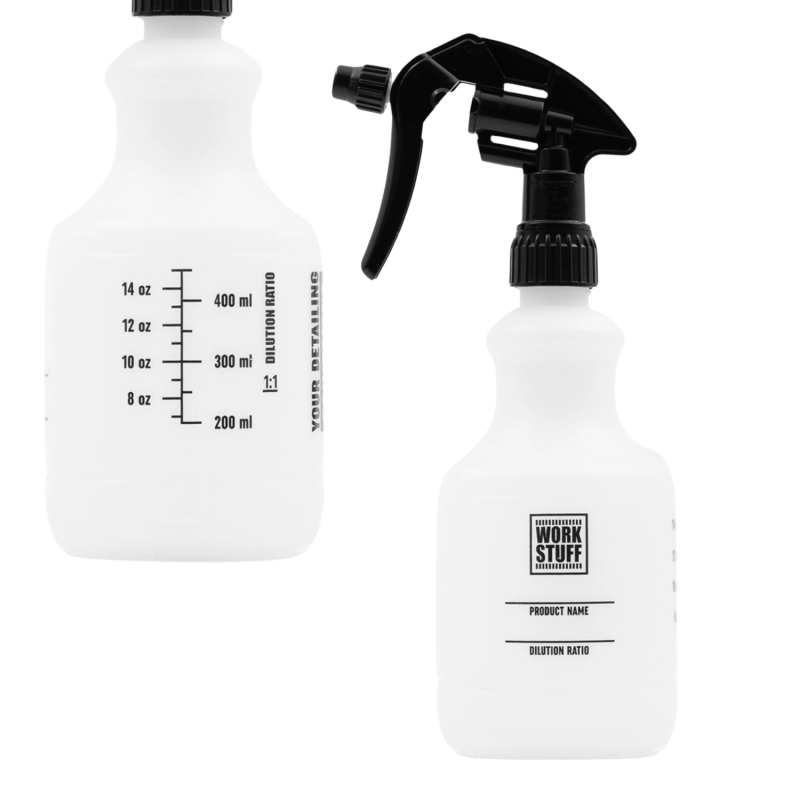 Work Stuff Work Bottle 500ml butelka z miarką i atomizerem Canyon
