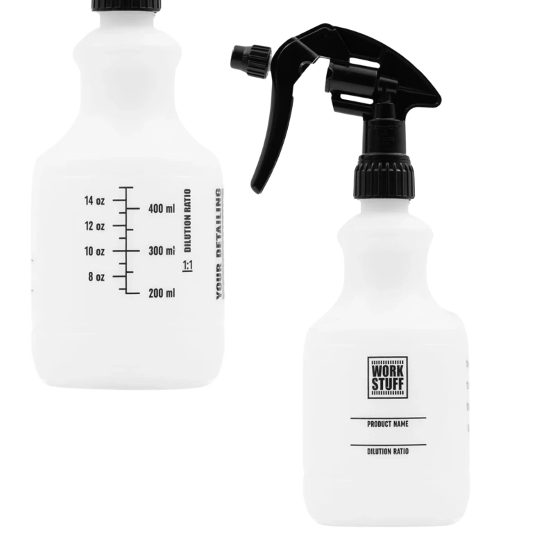 Work Stuff Work Bottle 500ml butelka z miarką i atomizerem Canyon