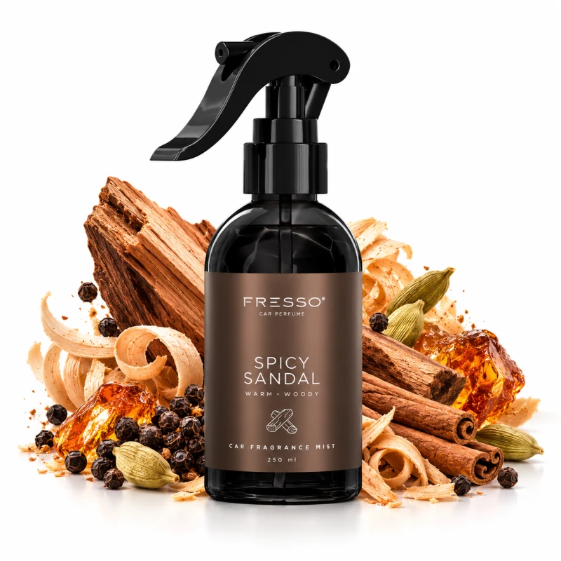 Fresso Car Fragrance Mist Spicy Sandal 250 ml – mgiełka zapachowa do auta