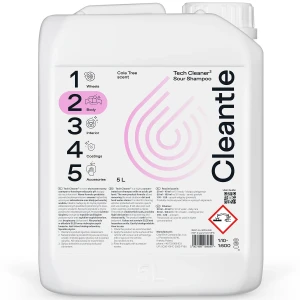 Cleantle Tech Cleaner2  kwaśny szampon do pielęgnacji powłok 5L