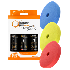 Honey Combination TestBox + zestaw 3  padów o różnej twardości  125/140mm