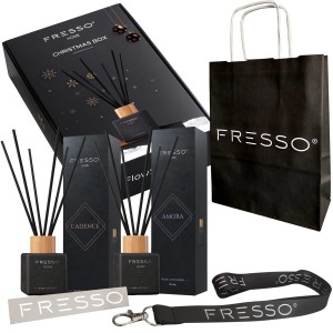 ZESTAW FRESSO GIFT BOX HOME CHRISTMAS DYFUZOR ZAPACHOWY CADENCE + AMORA