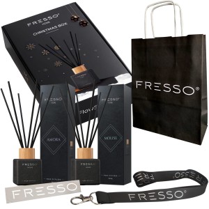 ZESTAW FRESSO GIFT BOX HOME CHRISTMAS DYFUZOR ZAPACHOWY MOLISE + AMORA