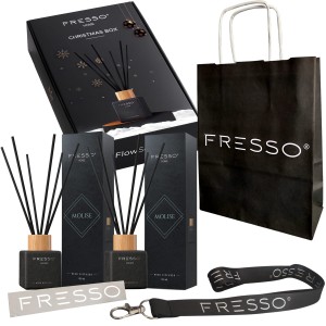 ZESTAW FRESSO GIFT BOX HOME CHRISTMAS DYFUZOR ZAPACHOWY Z PATYCZKAMI MOLISE