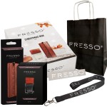 Zestaw Fresso Gift Box Christmas Dark Delight Perfumy Zawieszka