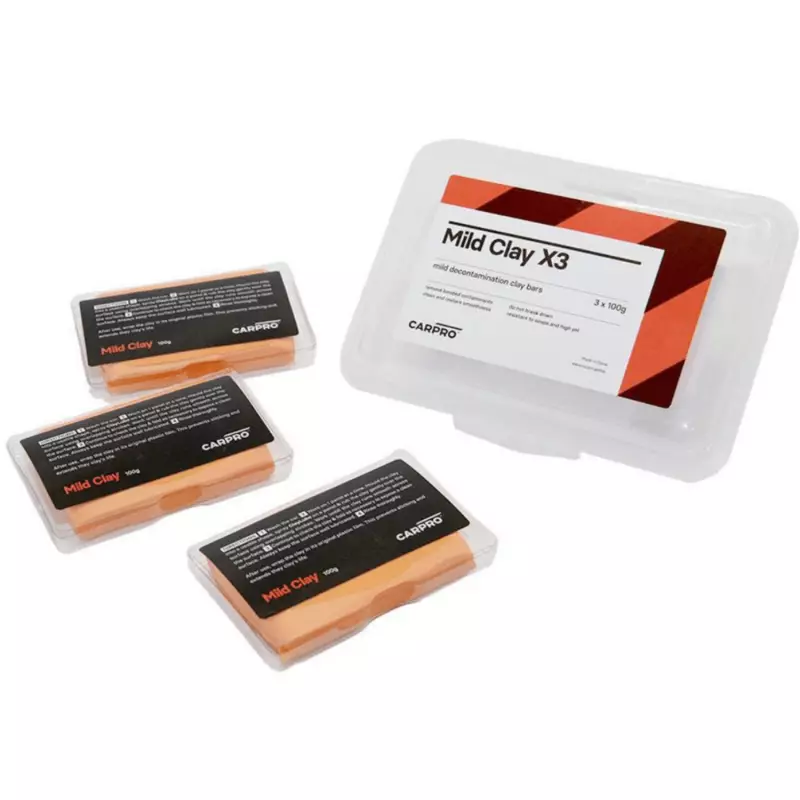 CarPro 3 x100 mild clay bar SET