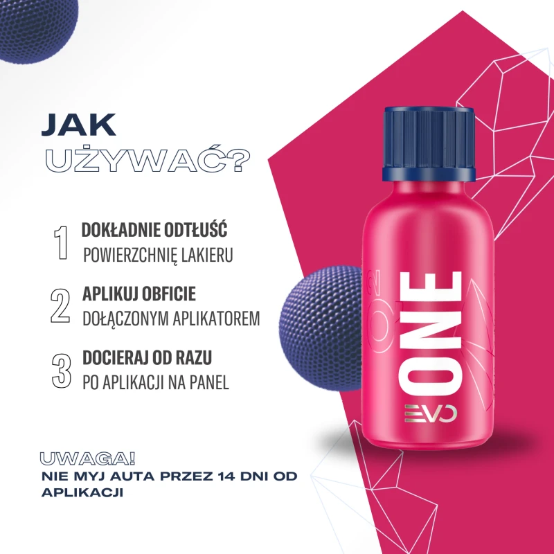 Gyeon Q2M One EVO KIT Trójkątny 100ml