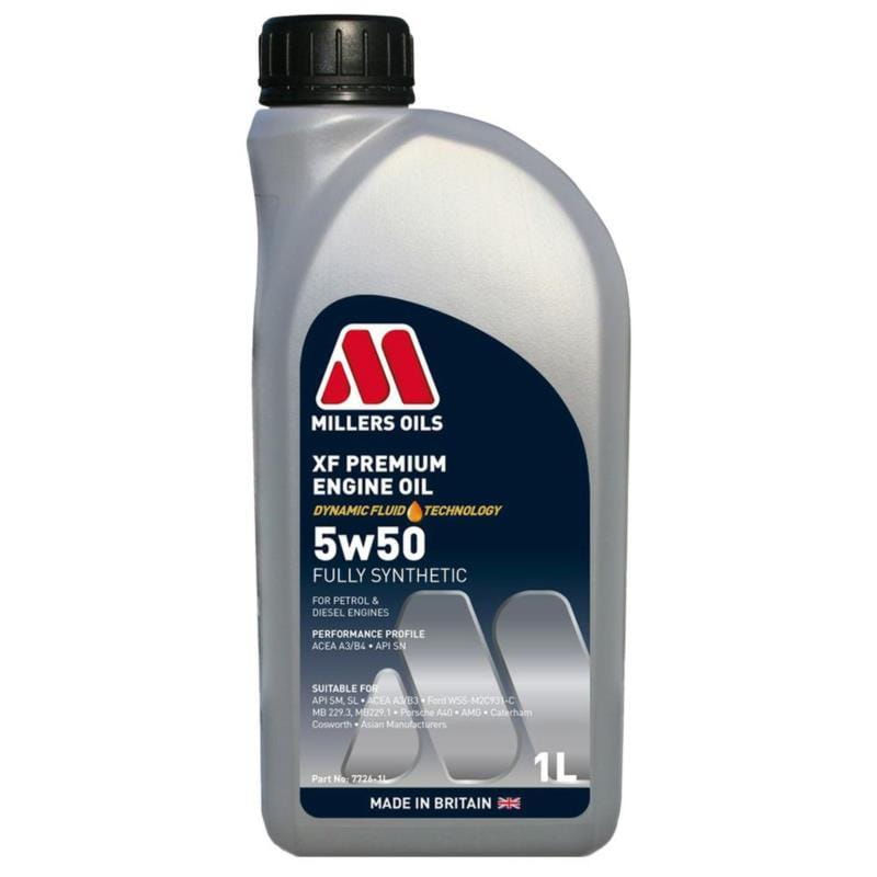 Millers Oils XF Premium 5w50 1l