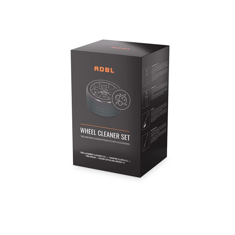 ADBL Wheel Cleaner Set - zestaw do mycia opon felg