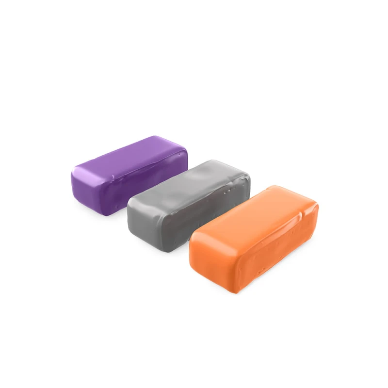 ADBL Clay Bar Rainbow Set 50g 3 szt. - zestaw gl
