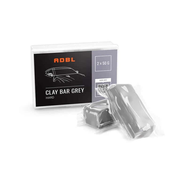 ADBL Clay Bar Grey 50g 2 sztuki twarda glinka