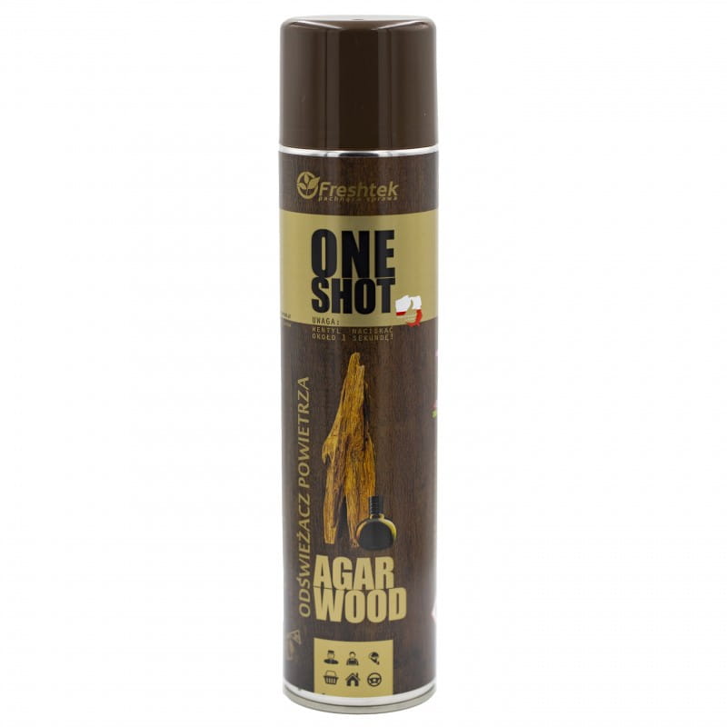 Freshtek One Shot Odświerzacz AGARWOOD 600ml