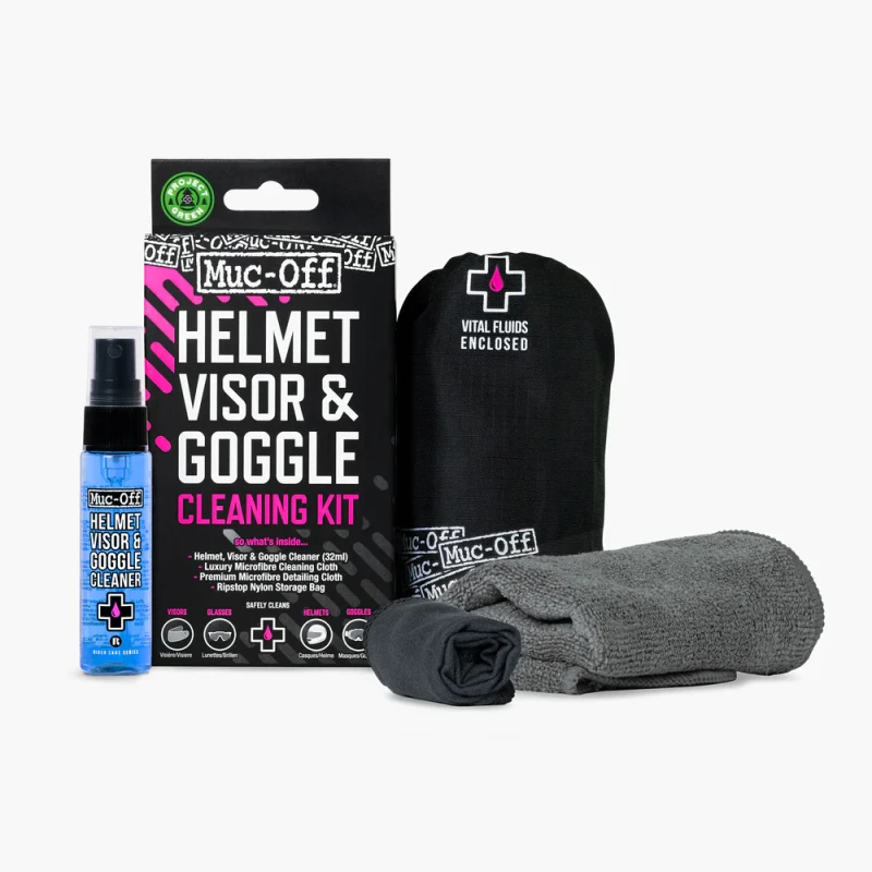 Muc-off 20802 Helmet Visor &amp; goggle cleaning kit