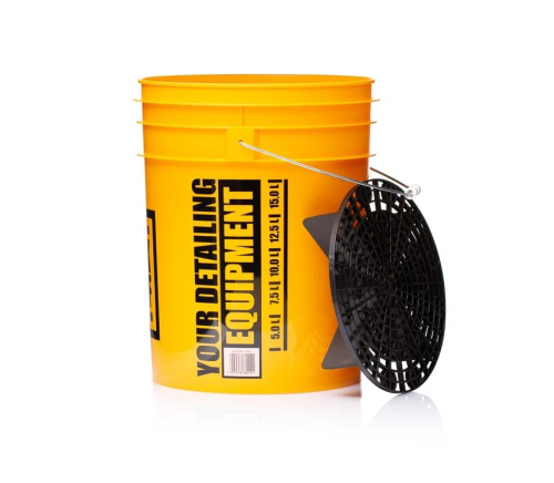 Work stuff Bucket Yellow 20L + Separator black