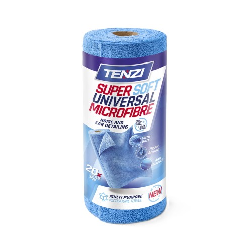 Tenzi Mikrofibra Niebieska 20 sztuk 35x35 230gsm