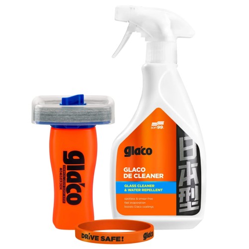 Soft99 Glaco DX  + De Cleaner + opaska