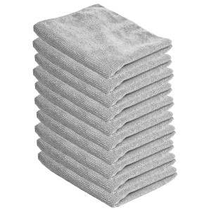 Zestaw 10szt Mikrofibra Professional ICE Gray 40x40 gr.320g/m2