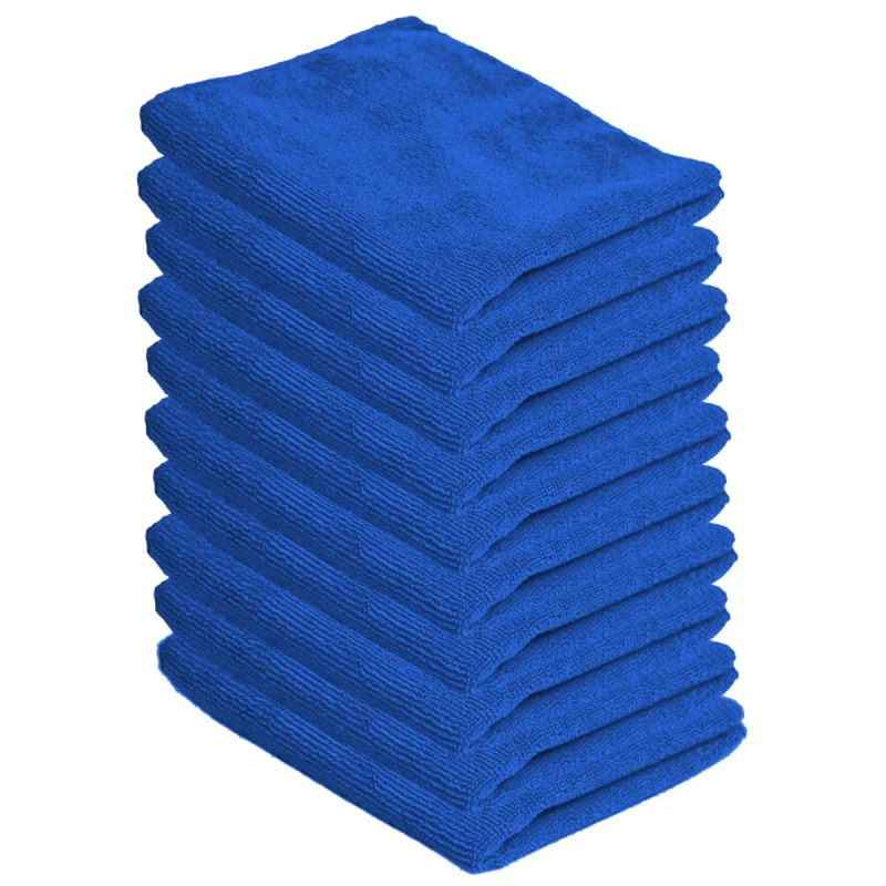 Zestaw 10szt mikrofibra profesjonalna Cobalt blue 40x40