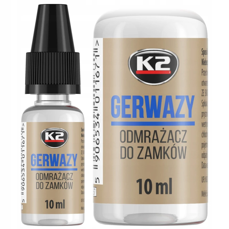 K2 Gerwazy Odmrażacz do zamków  10ml