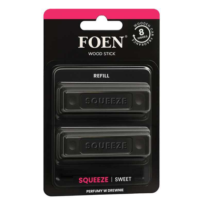 FOEN Wood Stick SQUEEZE Refil - zestaw wkładów uzupełniających do Foen Wood Stick 2 szt