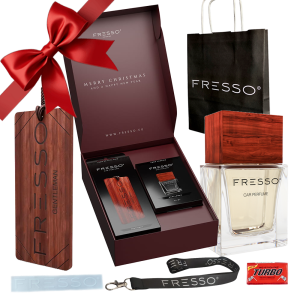Fresso Christmas Gift Box Gentleman - Świąteczny zestaw prezentowy perfum zawieszka NA PREZENT