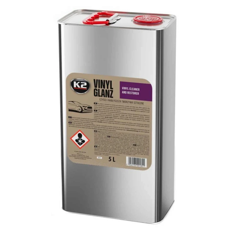 K2 Vinyl Glanz 5l do gumyi plastików