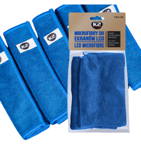 K2 mikrofibra do ekranów LCD zestaw 5 szt