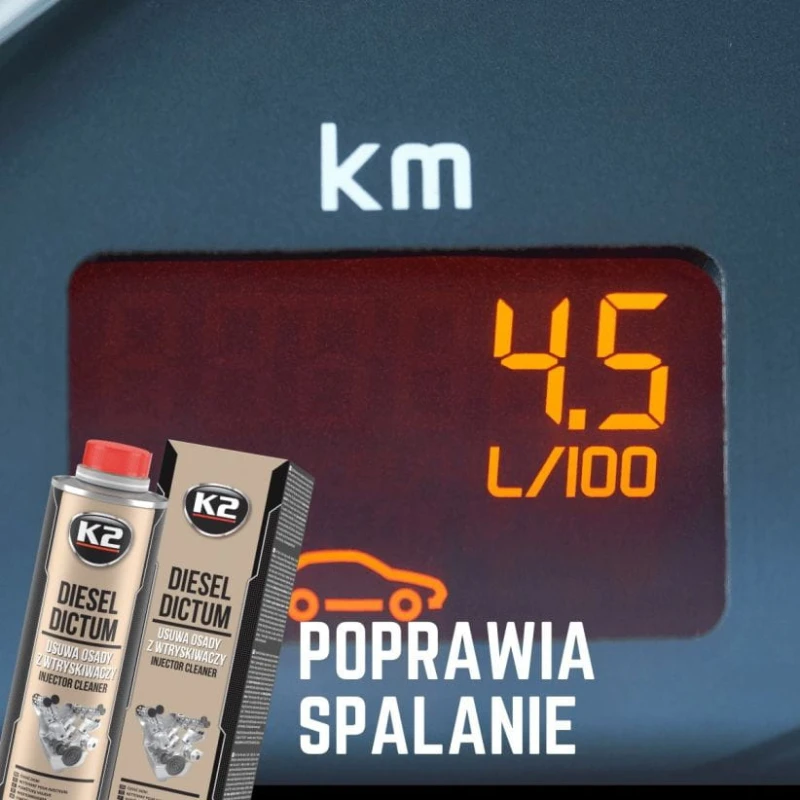 K2 Diesel Dictum 500ml - Środek do  czyszczenia wtryskiwaczy