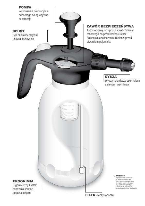 Epoca FOAMER TEC TWO 2l  Pianownica